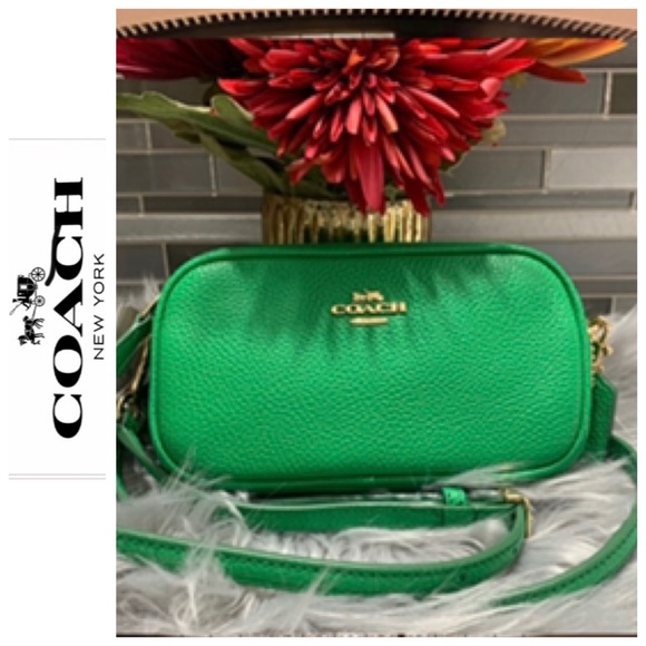 Coach Handbags - SALE‼️⬇️NWTCoach Crossbody Pouch In Pebble Leather